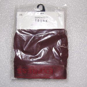 Express Red Supersoft Sport Trunks